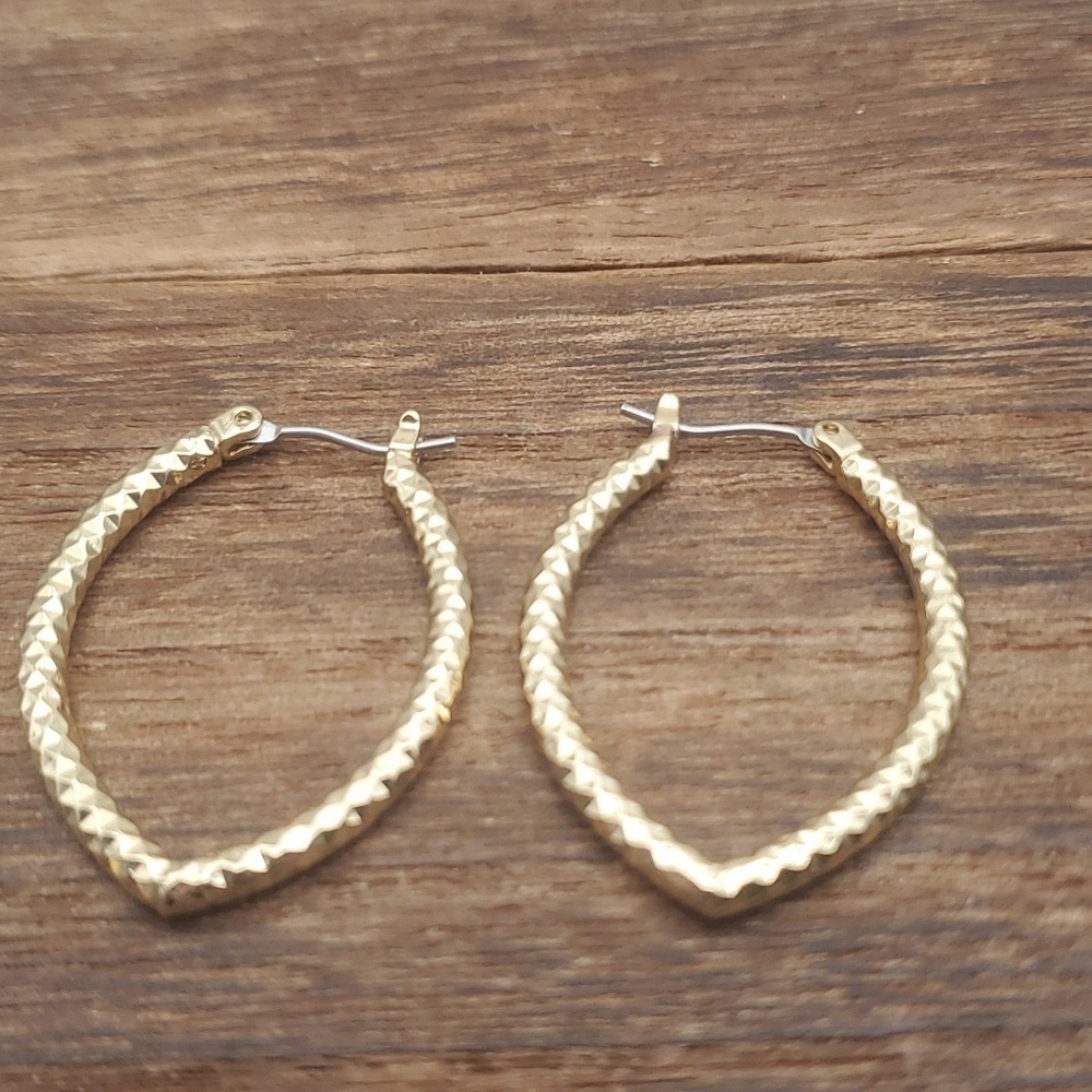 Celtic moon harp earrings‎ E925